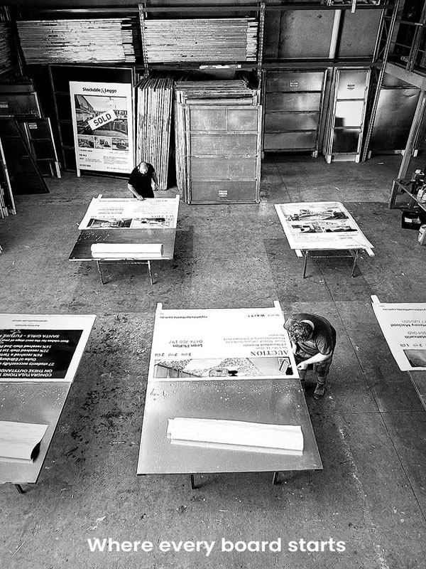 OMSCO signboard factory Melbourne